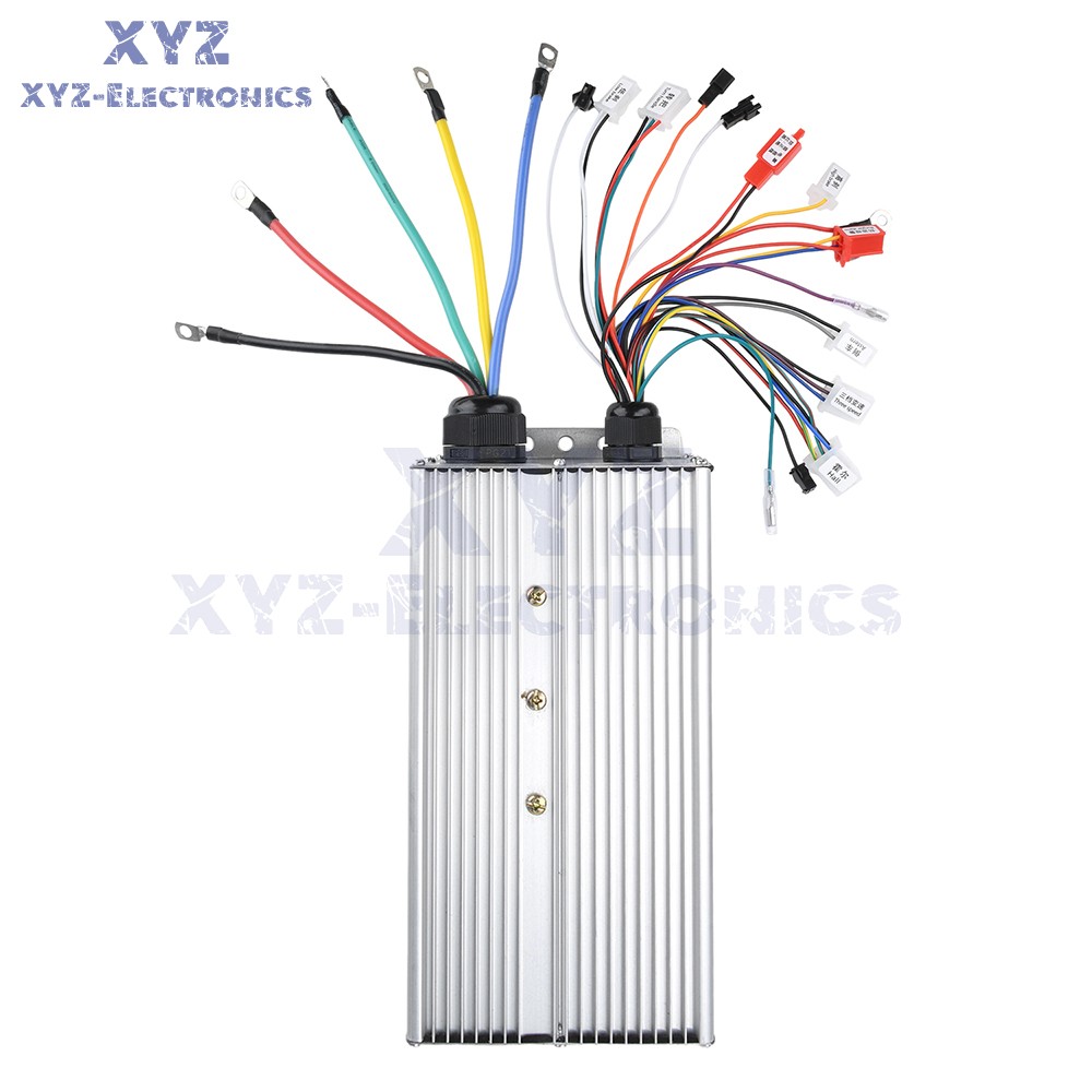 Brushless Controller 36V48V60V64V72V 350W 500W-1500W 5000W for Electric Bicycle