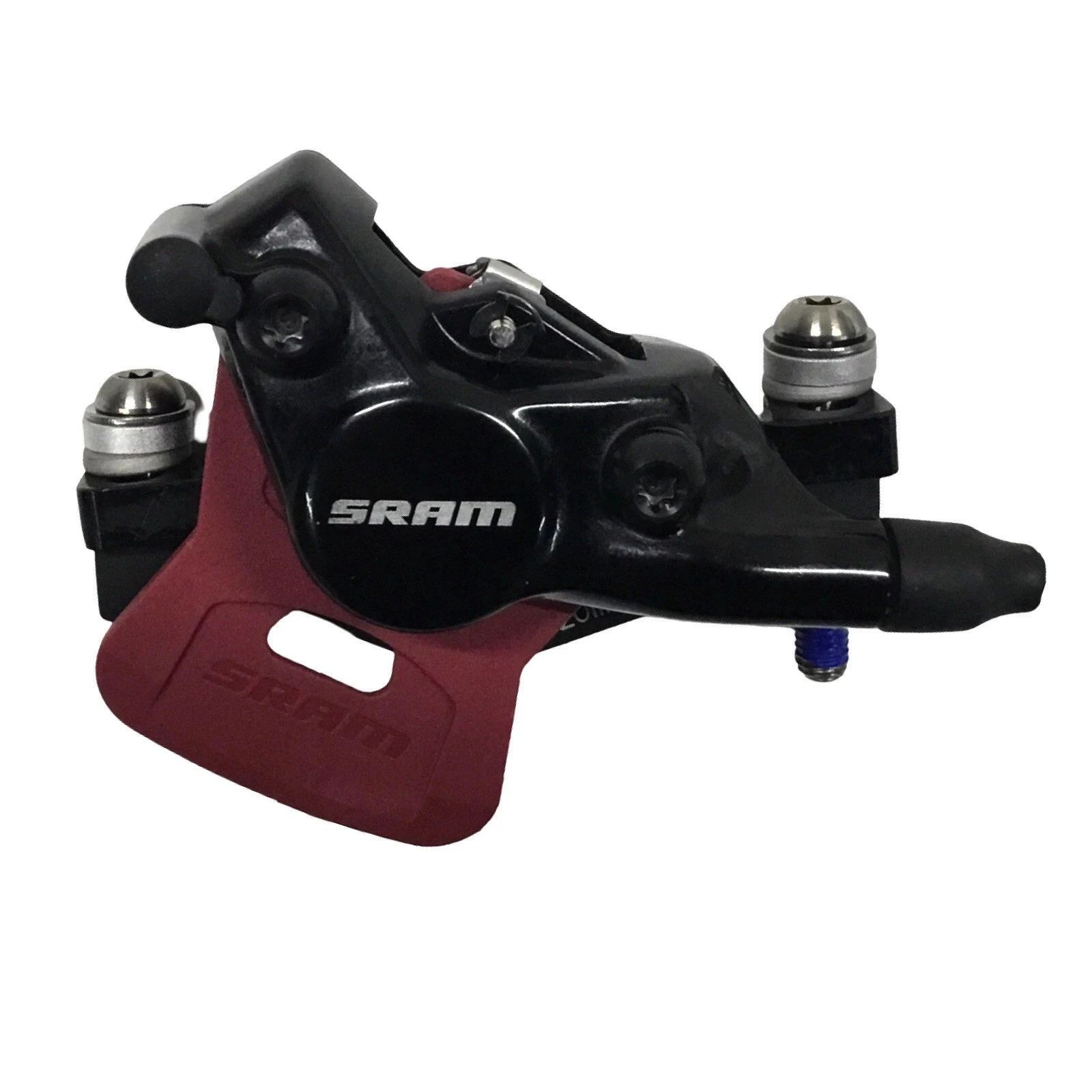 SRAM Level Ultimate Disc Brake Set Front Post & Rear Flat Mount 2‑Piston Black
