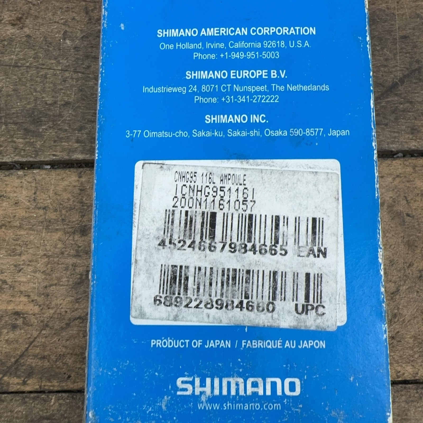 Shimano Deore XT Chain CN-HG95 10-Speed Bicycle 116L HG-X Sil-Tec MTB Japan