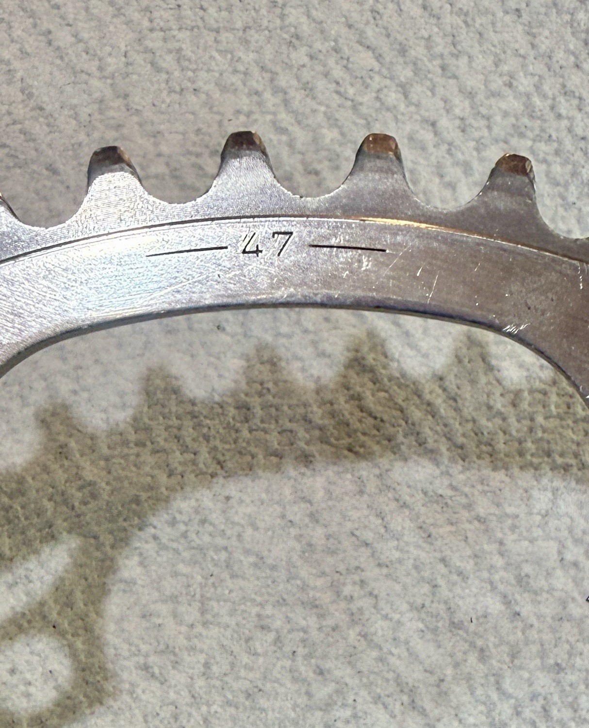 Campagnolo C-Record Chainring 47 Tooth Vintage Bike