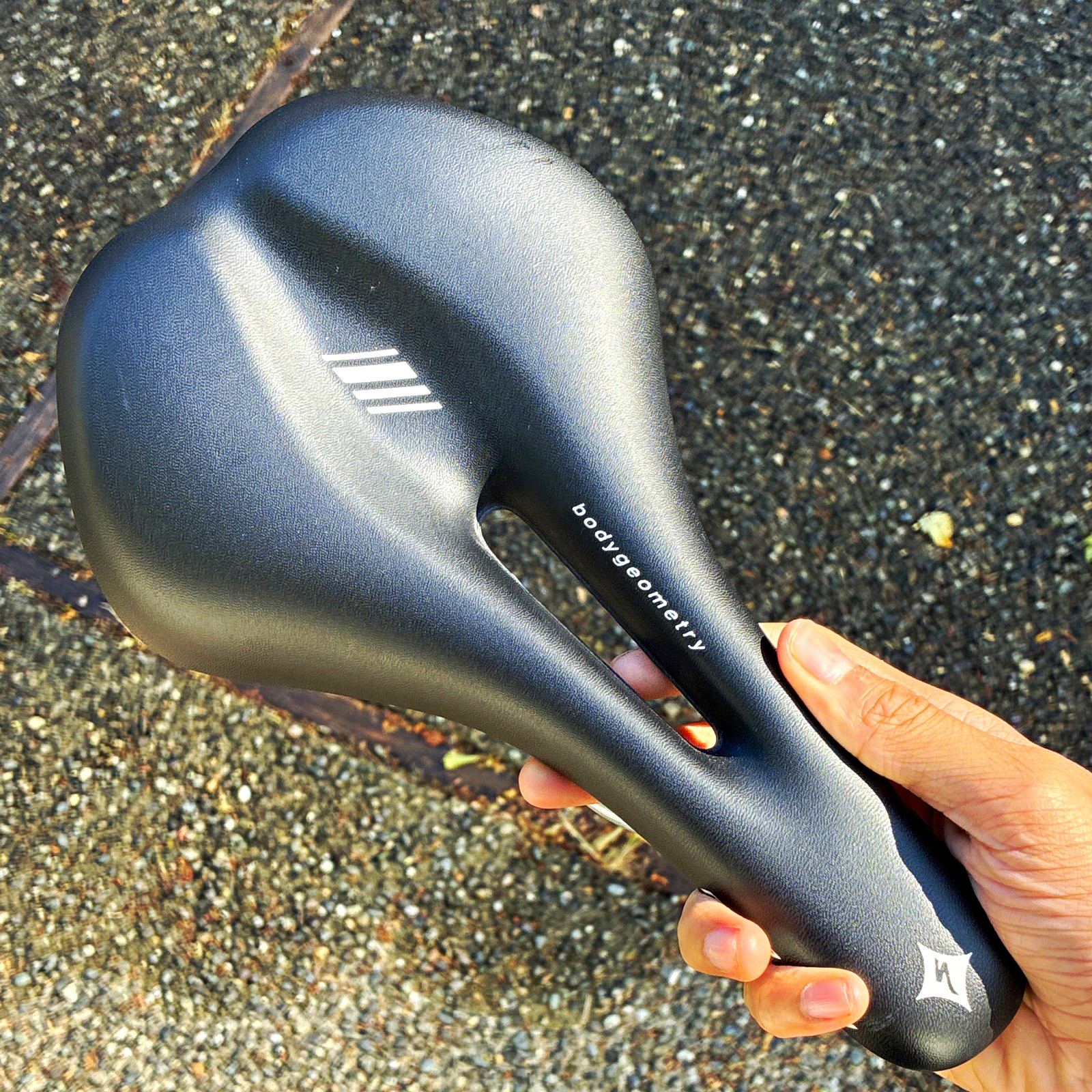 Specialized Body Geometry Cutaway Bicycle Saddle Seat Black 155mm Road Bike