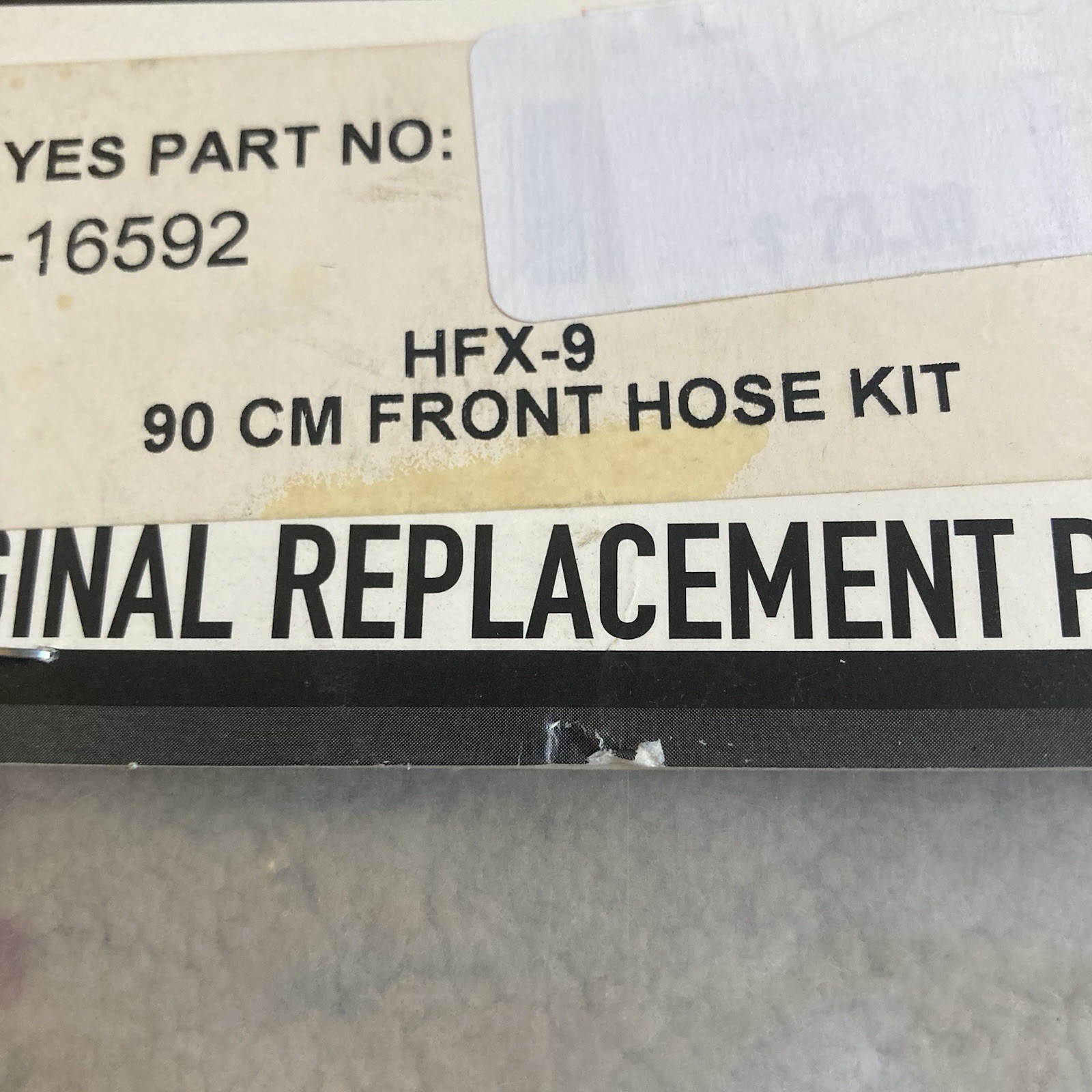 Hayes disc brake HFX-9 90cm front hose kit #98-16592 NOS bicycle hydraulic