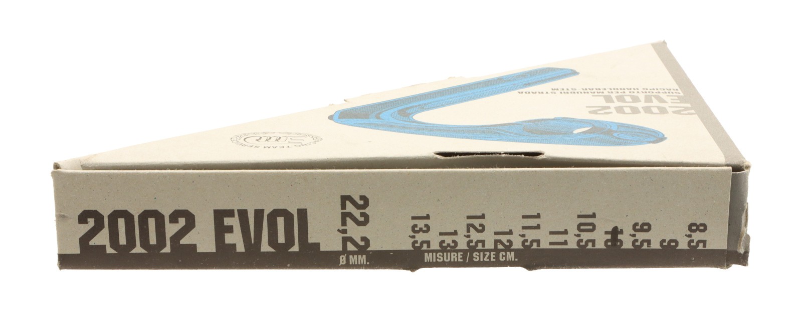 3ttt 1″ 2002 EVOL 22.2mm Quill Stem 100mm 26mm Clamp Silver -17° 3T NEW NOS