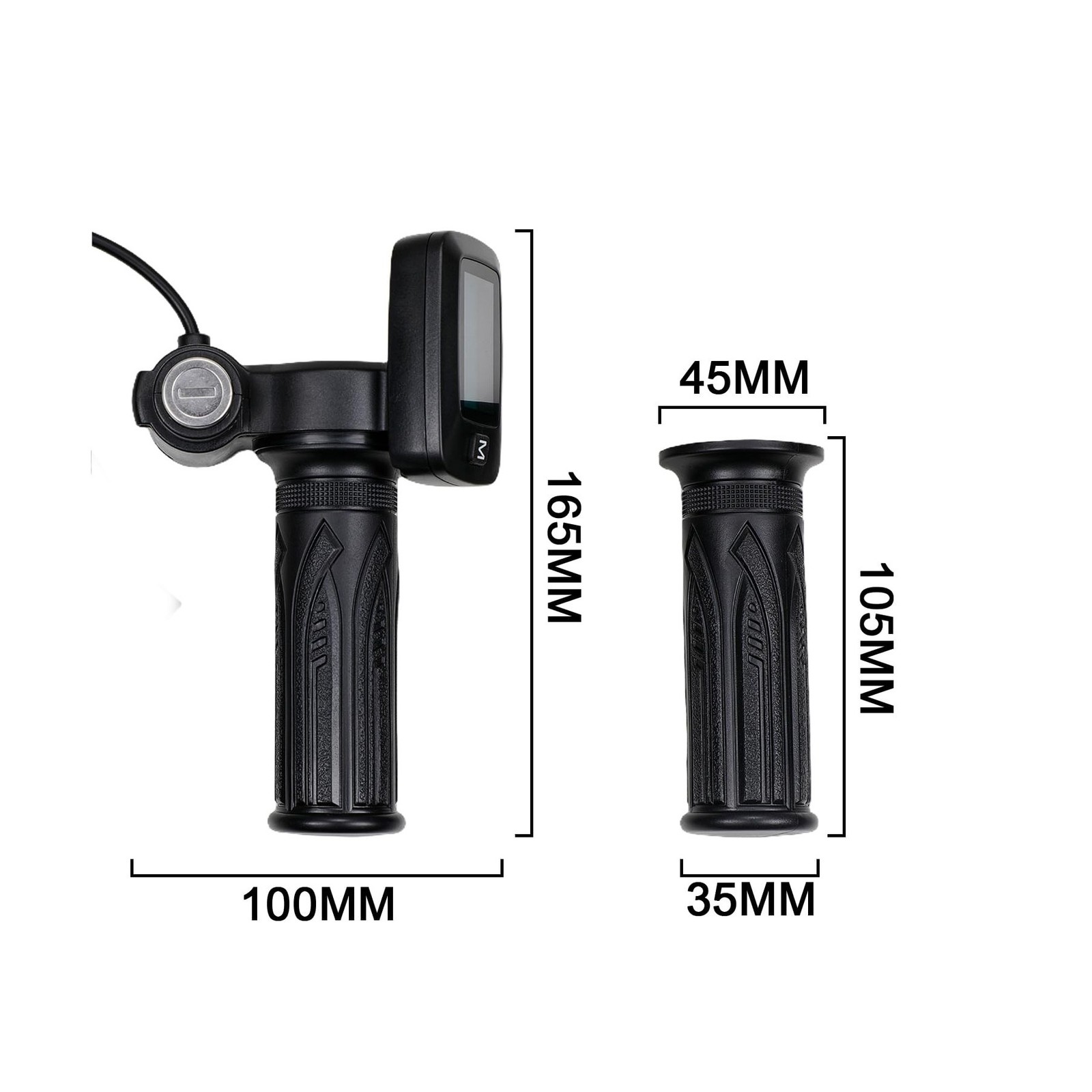 48V Ebike Throttle + M Button Compatible Fit for Tutti Soleil 01 Tuttio Solei…