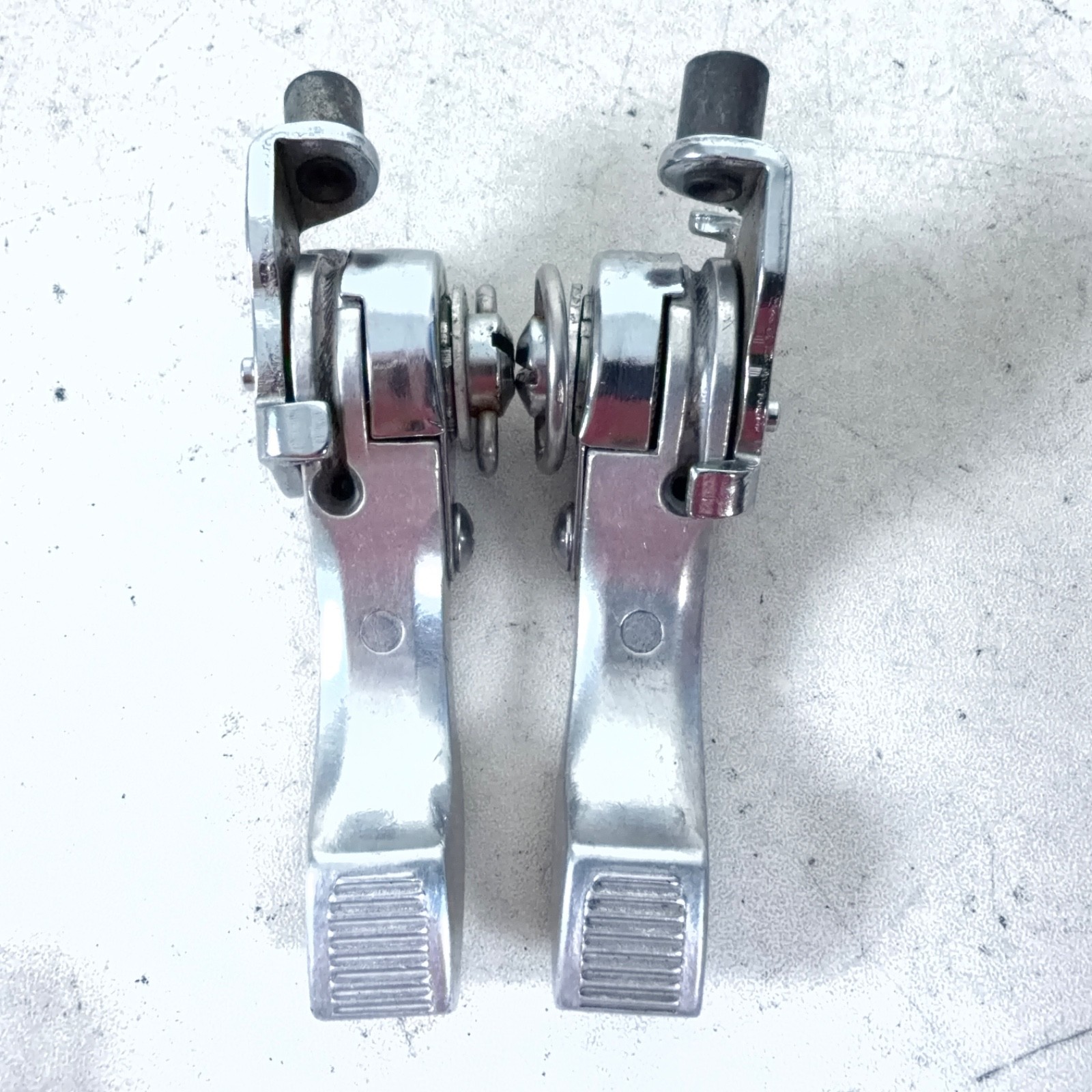 SUNTOUR POWER THUMB SHIFTER VINTAGE LD-2800 SET w/ BAR MOUNTS Ø22.2mm INDEX