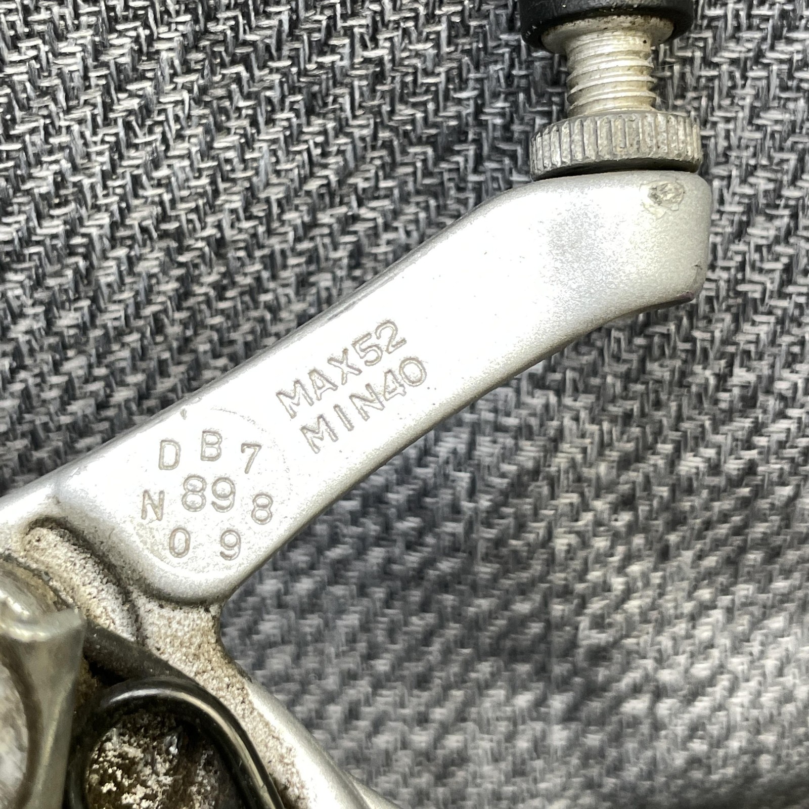 Vintage Dia-Compe BRS Edge Caliper Brake Set Silver Road Bike F/R Pair Side Pull