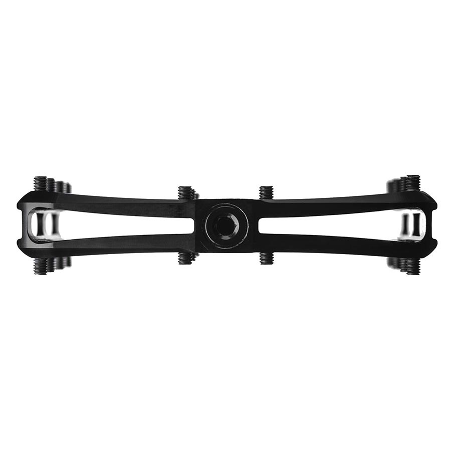 New Deity SuperVillain Platform Pedals Body: Aluminum Spindle: Cr-Mo 9/16» Blac