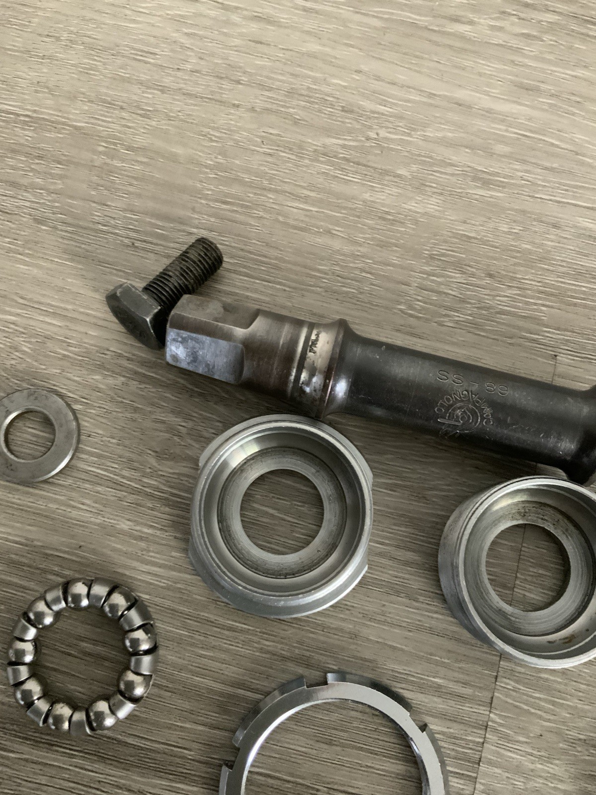 GIPIEMME SPRINT BOTTOM BRACKET 68–114 MM BSA THREADED CAMPAGNOLO SPINDLE