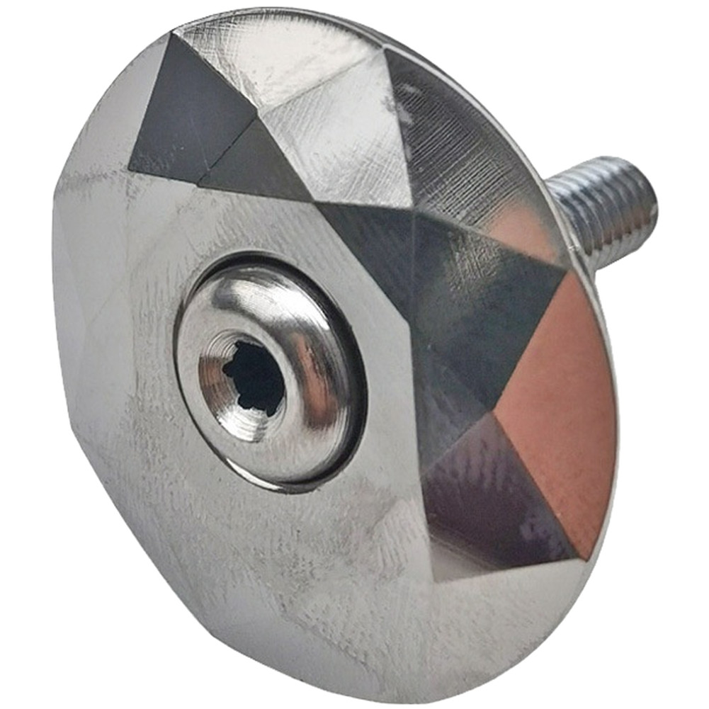 Headset Cap Aluminum For 28.6mm Fork Steerer Tube Bowl Cover with Screws