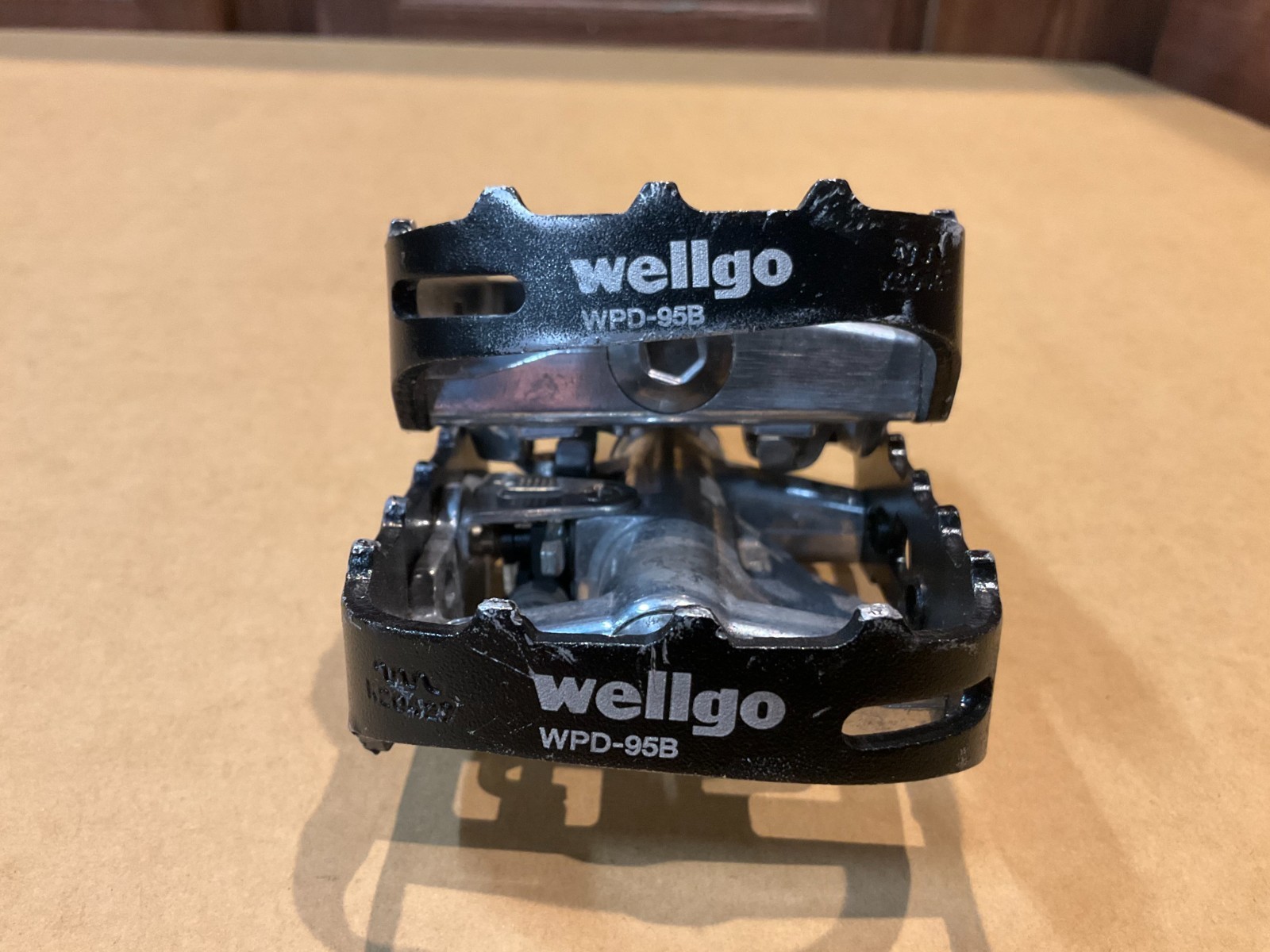 Wellgo pedals, dual sided Flats & SPD