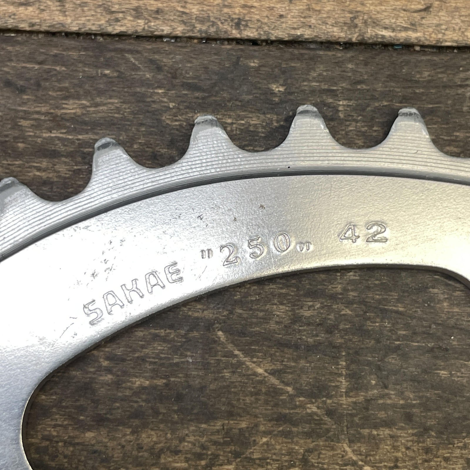 Vintage SR Sakae 42t Oval Chainring 42 Tooth 130 BCD SR 272 250 Road Bike