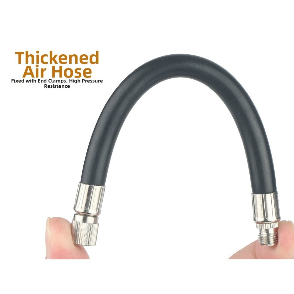 16cm For PRESTA Pump Extension Tube with Brass Connector for Bicycle Inflation