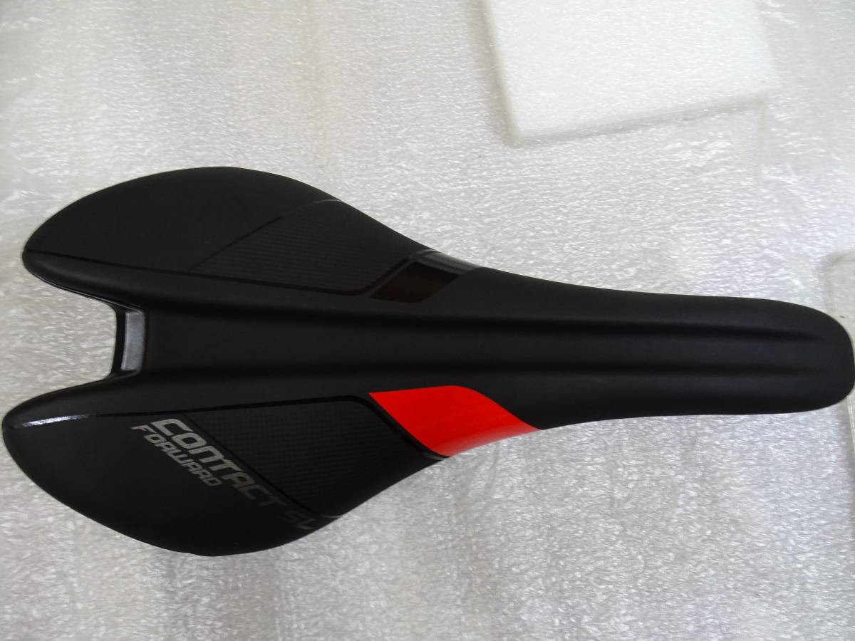 NEW GIANT CONTACT FORWARD SADDLE SST RAILS 275x128mm 221g BLACK ROADBIKE CYCLING