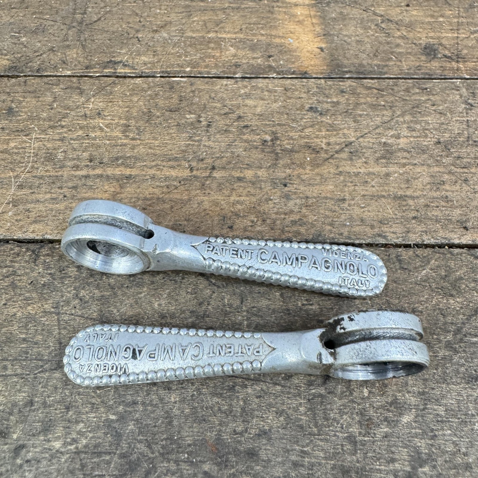 Vintage Campagnolo Down Tube Shifter Set Patent Vicenza Italy PARTS Road Bike