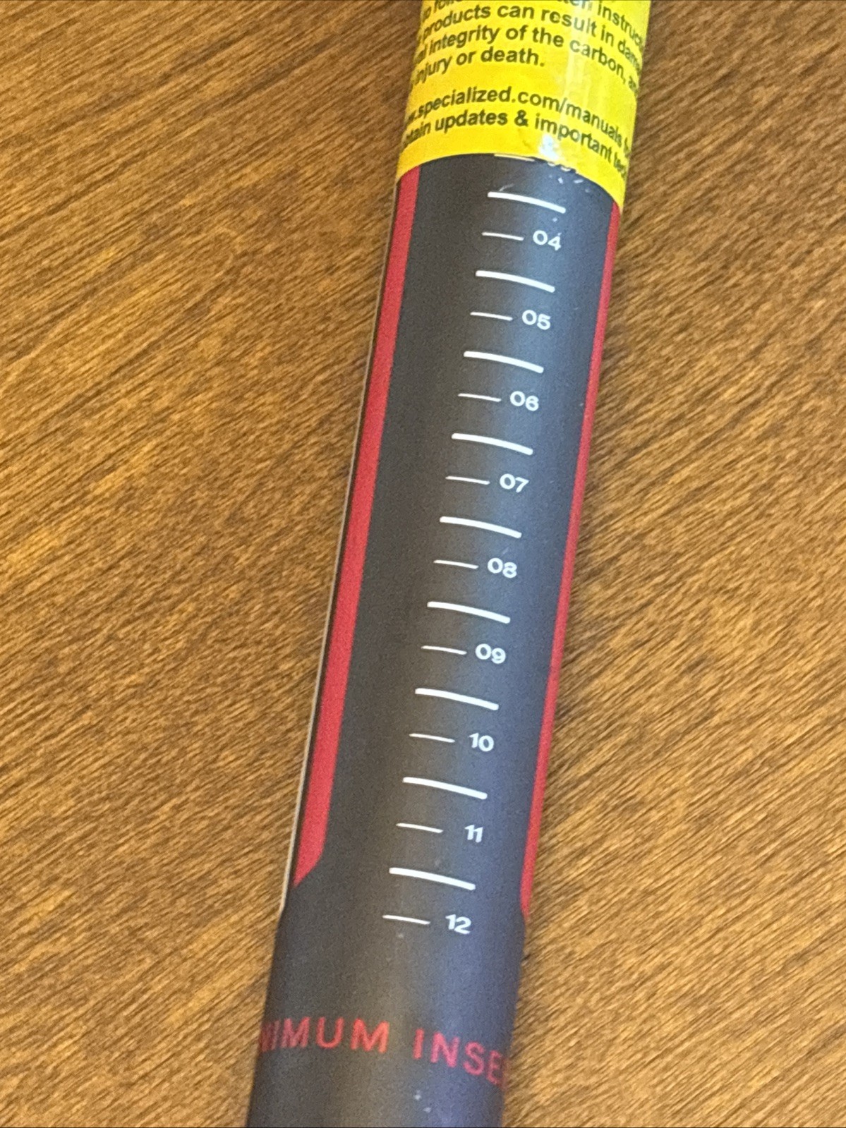 Specialized S-WORKS seatpost Fact Carbon 27.2 Mm 55 In-lb F