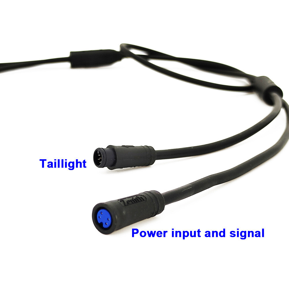 For Bafang Mid-Drive Motor E-bike Headlight Taillight Turning Brake Light Set
