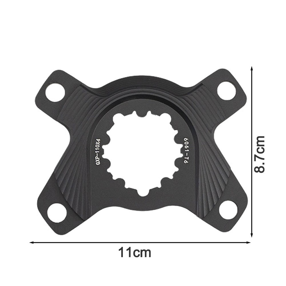Direct Mount Chain Adapter BCD110 4 Bolt Spider for SRAM and Easton Cranks