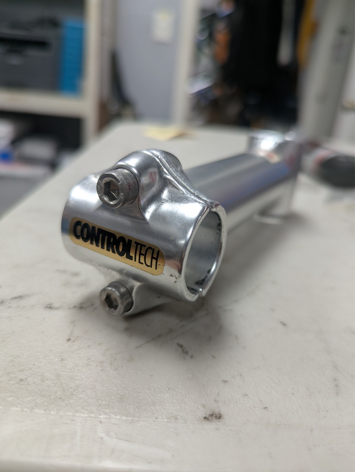 CONTROLTECH Stem 135mm Silver Bicycle Parts USA 1 1/8 w/Shim for 1in