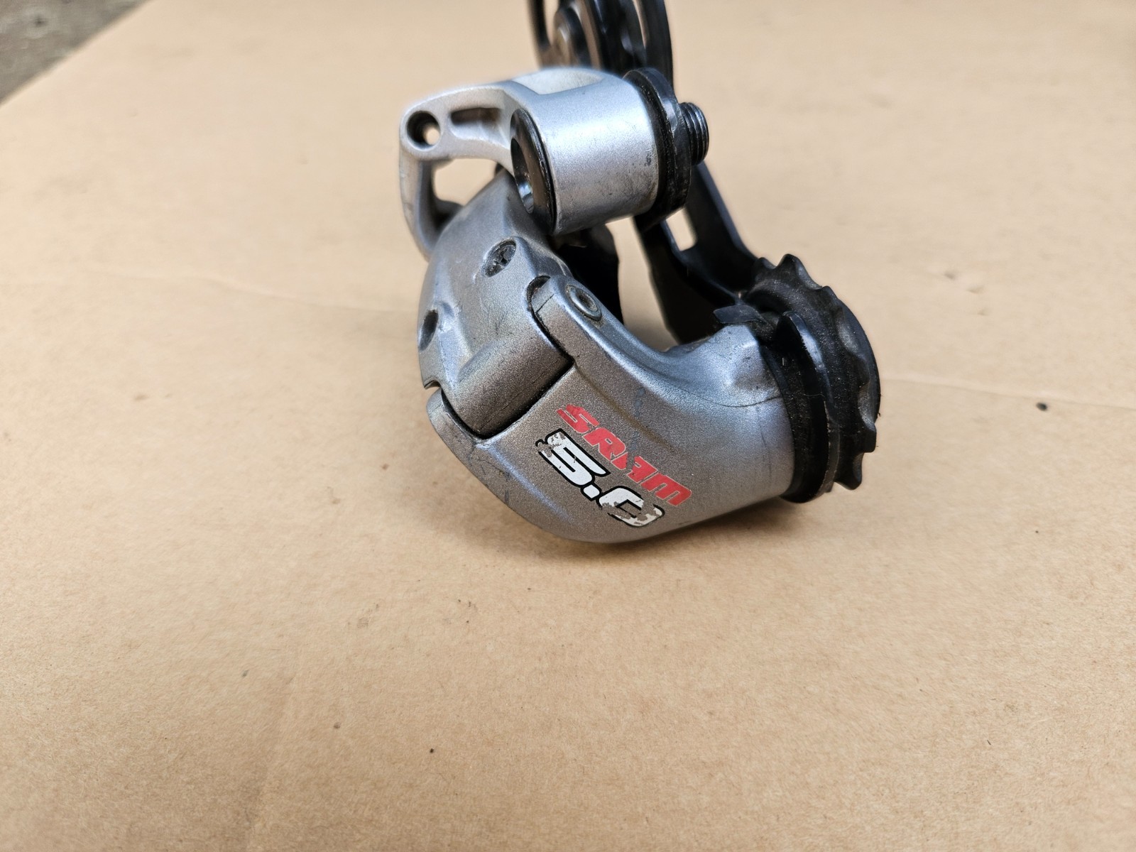 SRAM 5.0 8 Speed Rear Derailleur Long Cage Mountain Hybrid Bike Silver