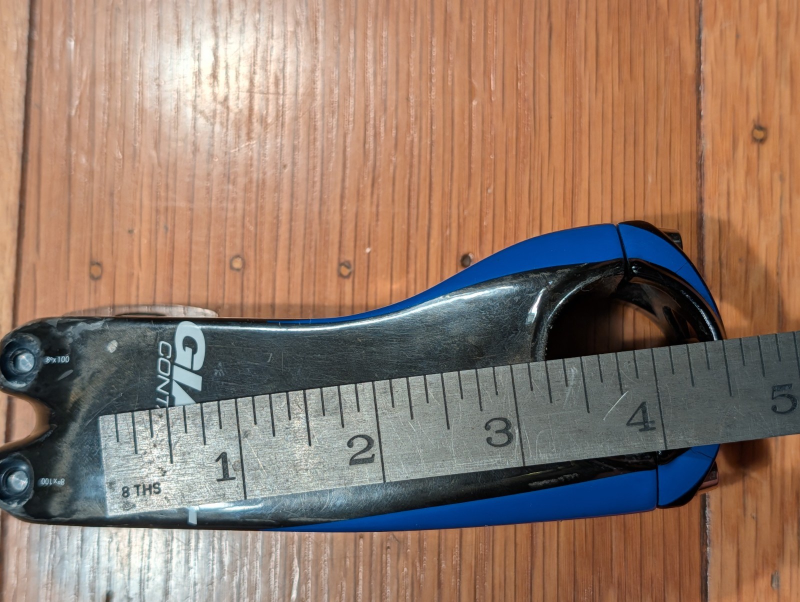 Giant Contact SLR Carbon Stem + top cap, 8° x 100 mm x 31.8, road or mtb bike