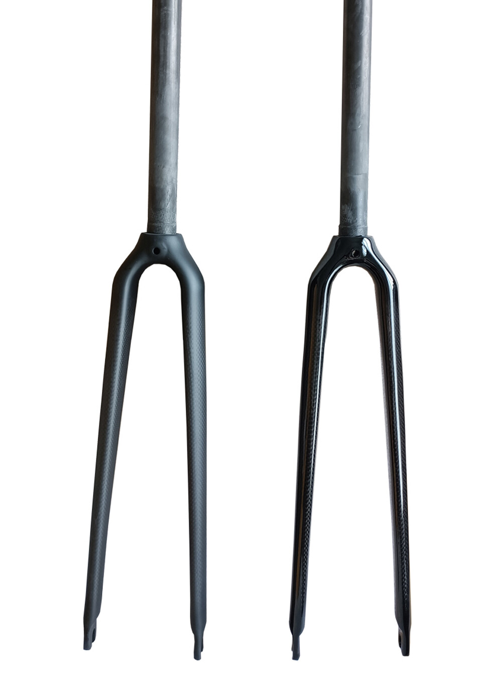 700C bicycle 1 Inch 25.4 mm Road Bike Carbon fiber 1″ Steerer Tube Rigid Fork