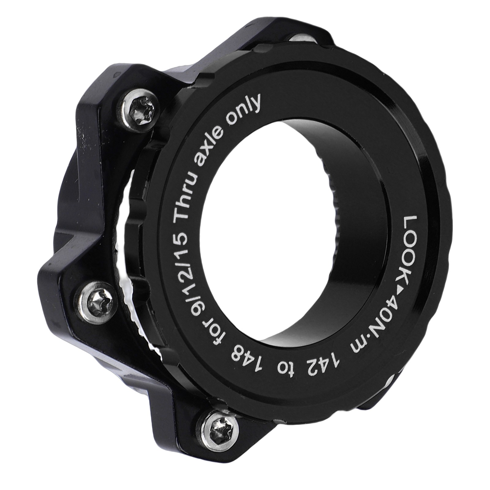 Bike Center Lock Adapter 142mm To 148x12mm Center Lock To 6 Bolt Adapter Fo HQAY
