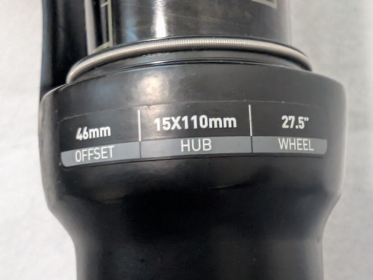 Disassembled and maintained Rockshox Rockshox pike rct3 27.5 150mm 15mm110mm
