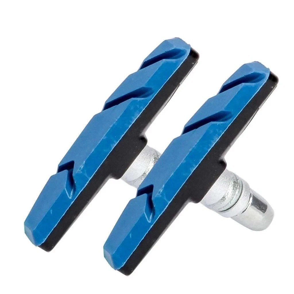 2/4/6PCS Mountain Bike BMX V Brake Blocks Rubber Bicycle Break Pad Shoes 3 Color