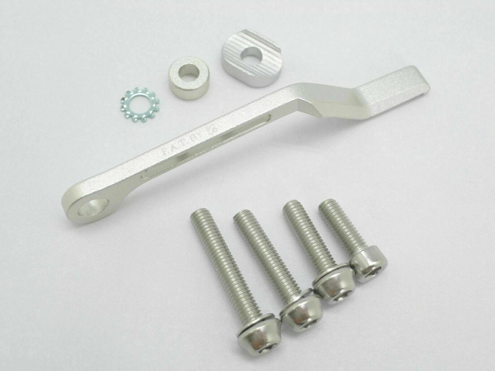 Lightweight Alloy CNC Finished Chain Drop Catcher — Silver