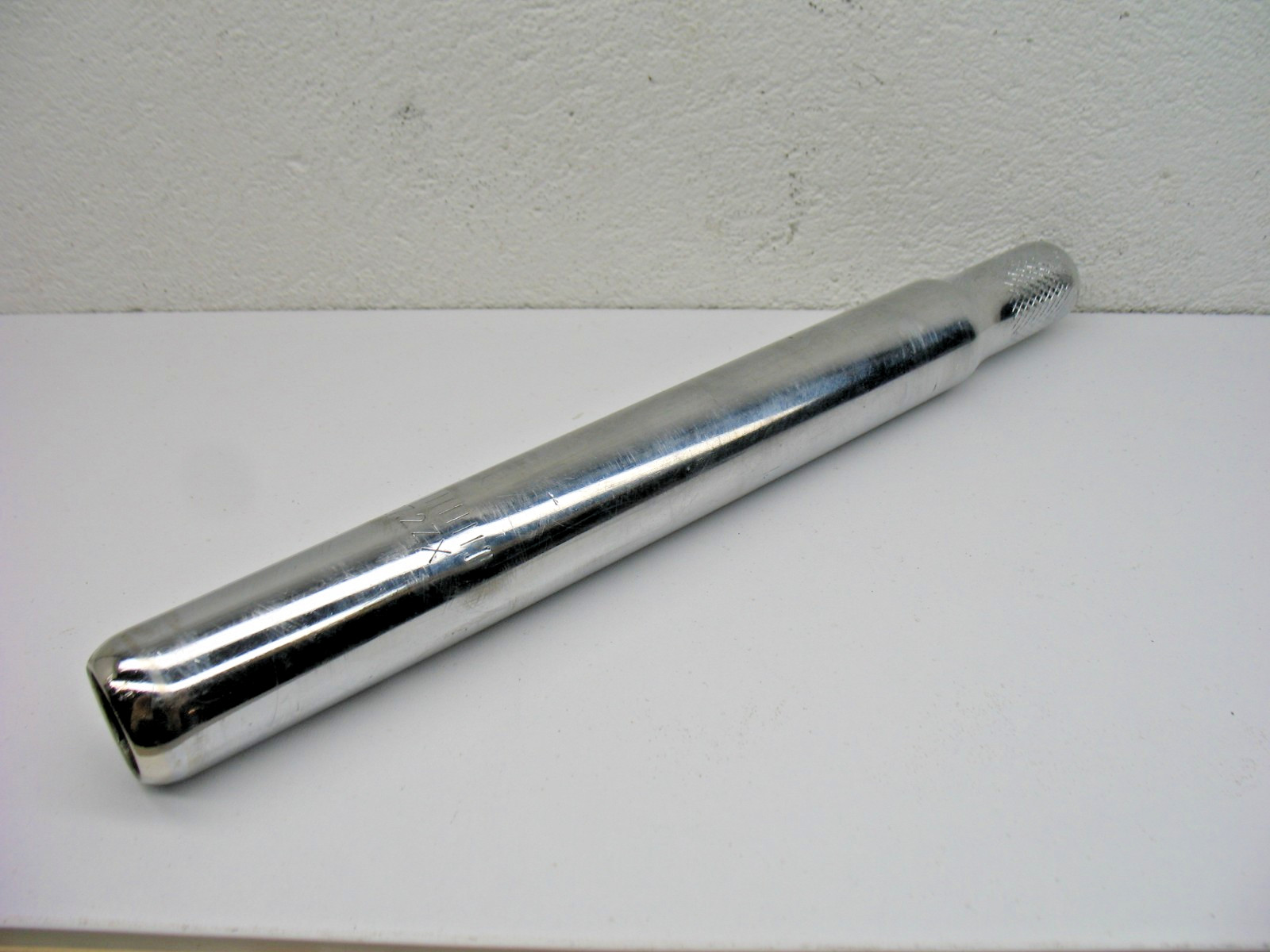 Chrome/Silver Steel Bicycle Seatpost 27.2 – Used