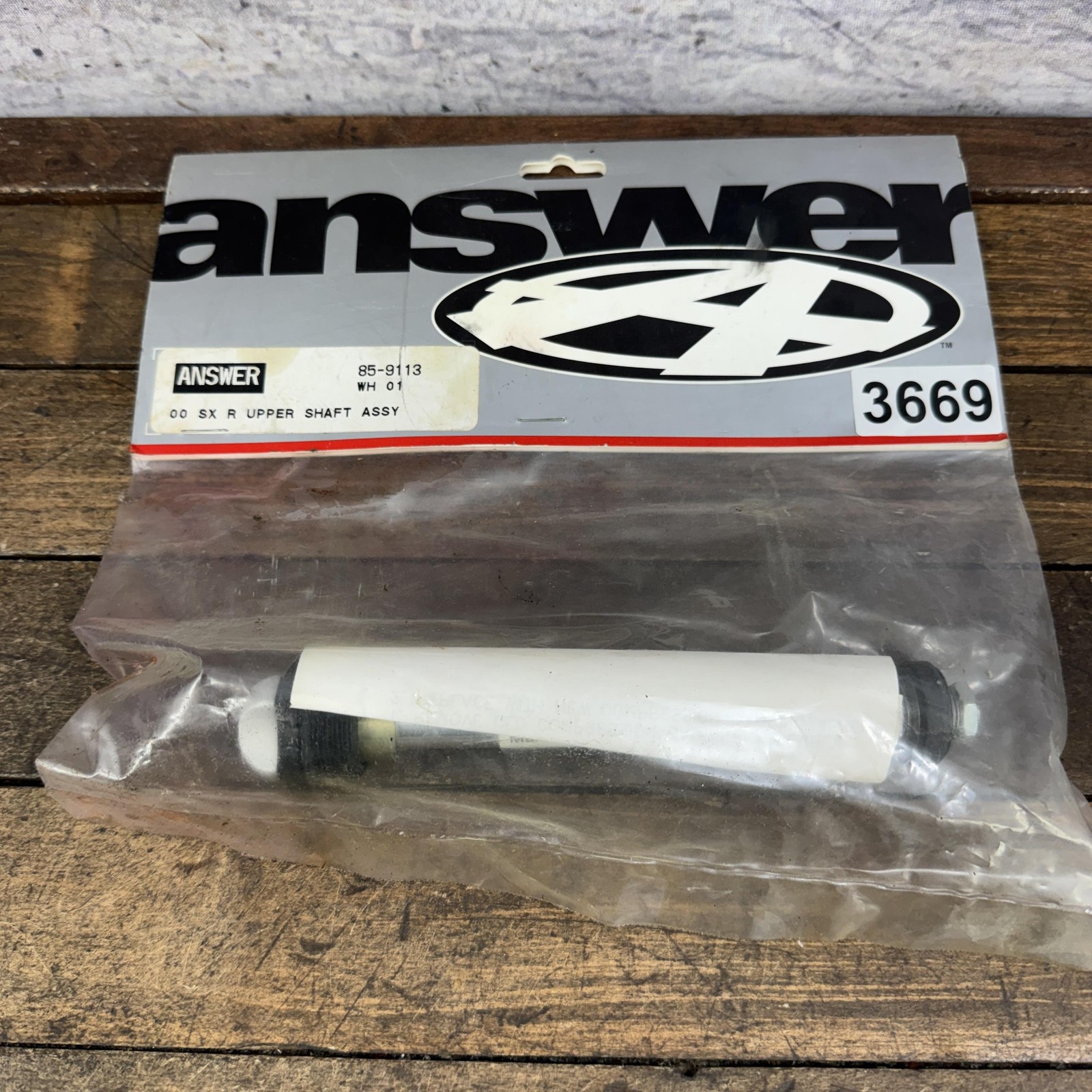Vintage Answer Manitou SX R 00 Upper Shaft Assembly Suspension Fork 85-9113