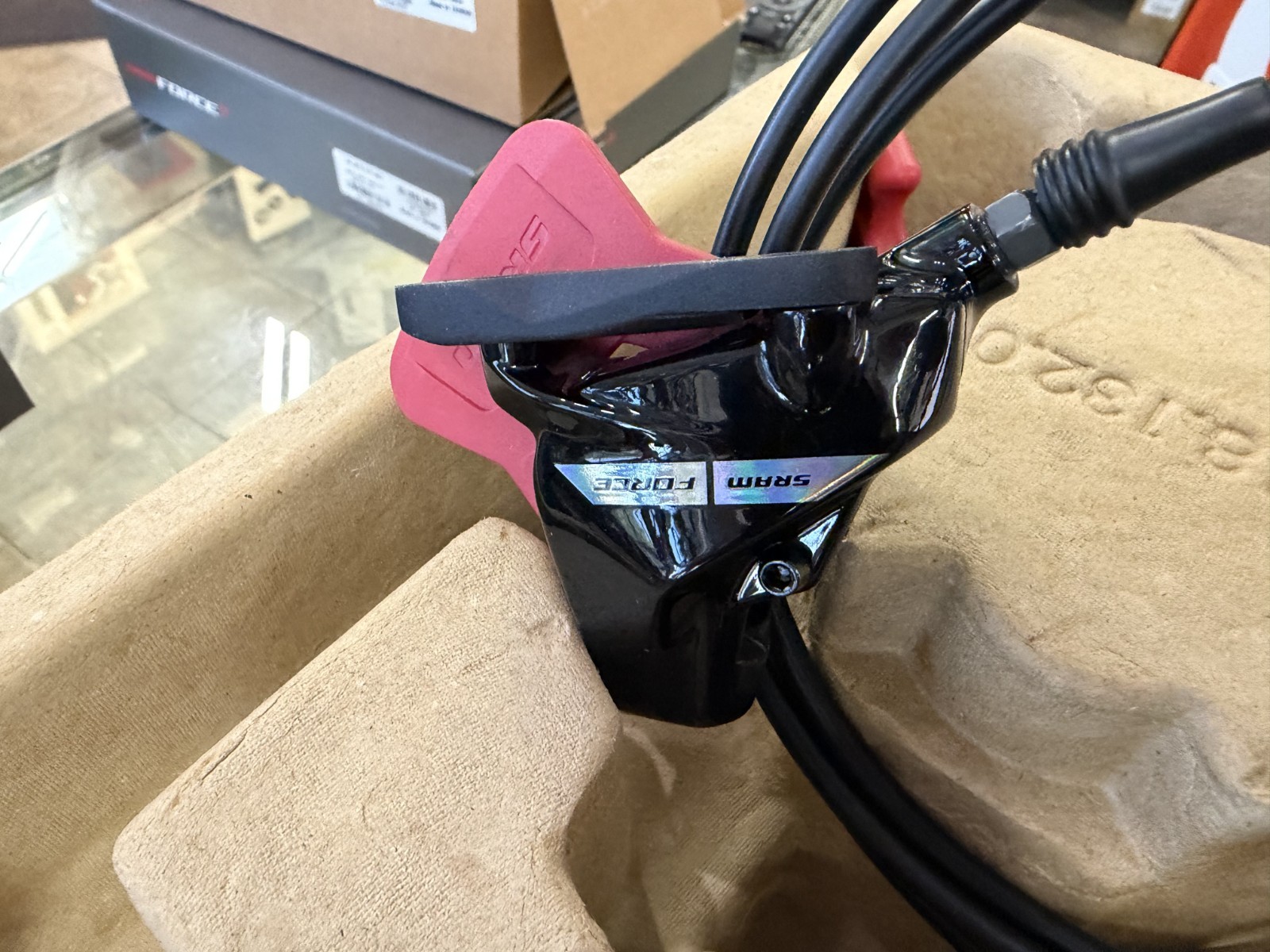 SRAM Force AXS HRD eTap Shift/Brake Lever and Hydraulic Disc Brake Caliper