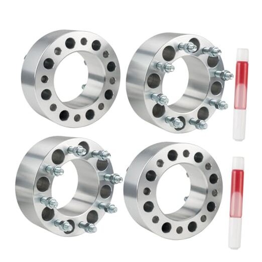 8×170 Wheel Spacer, 3″ Lug Centric Wheel Spacers Fit for F-25-0 Super Duty, F