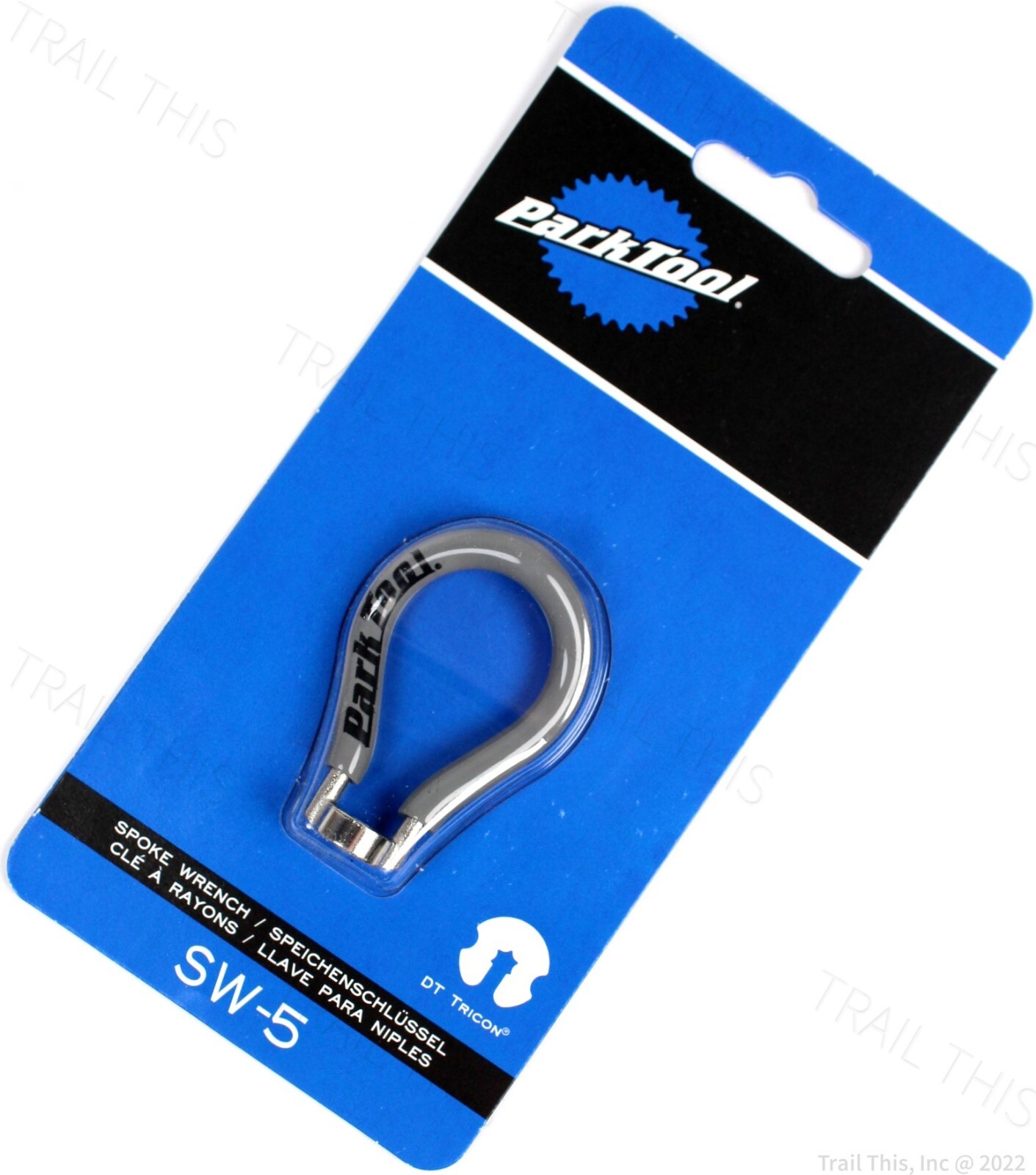 Park Tool SW-5 Bicycle Wheel Spoke Wrench Grey fits DT Swiss Tricon Torx nipples
