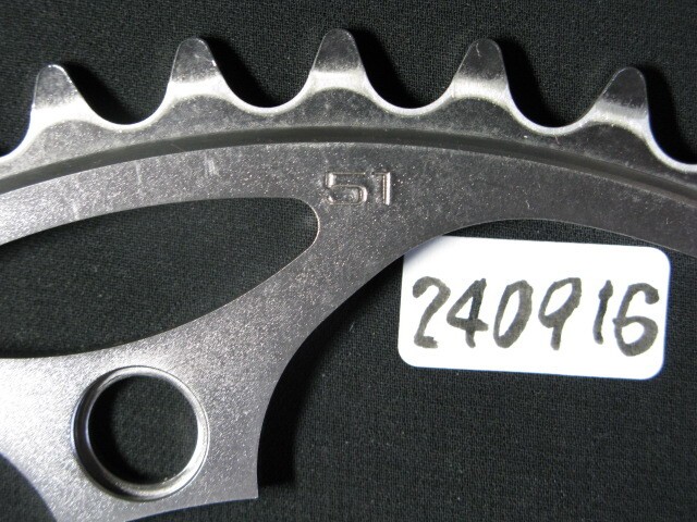 Piste / Keirin / NJS Certified For [DURA-ACE] Large Gear Thick Tooth 51T /