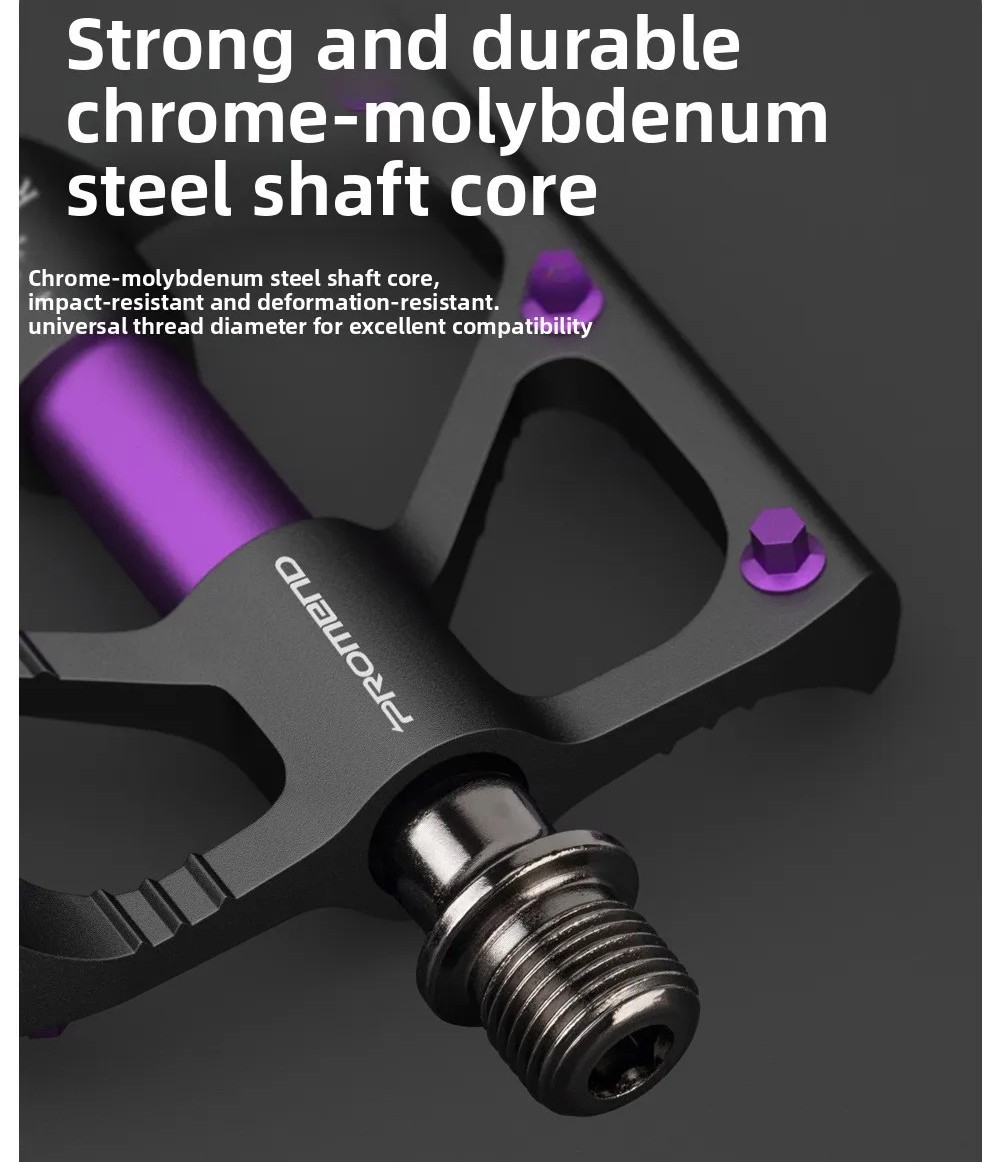 Bicycle Pedals Triplein Aluminum Alloy Pedals Folding Bike Bearings Riding Pedal