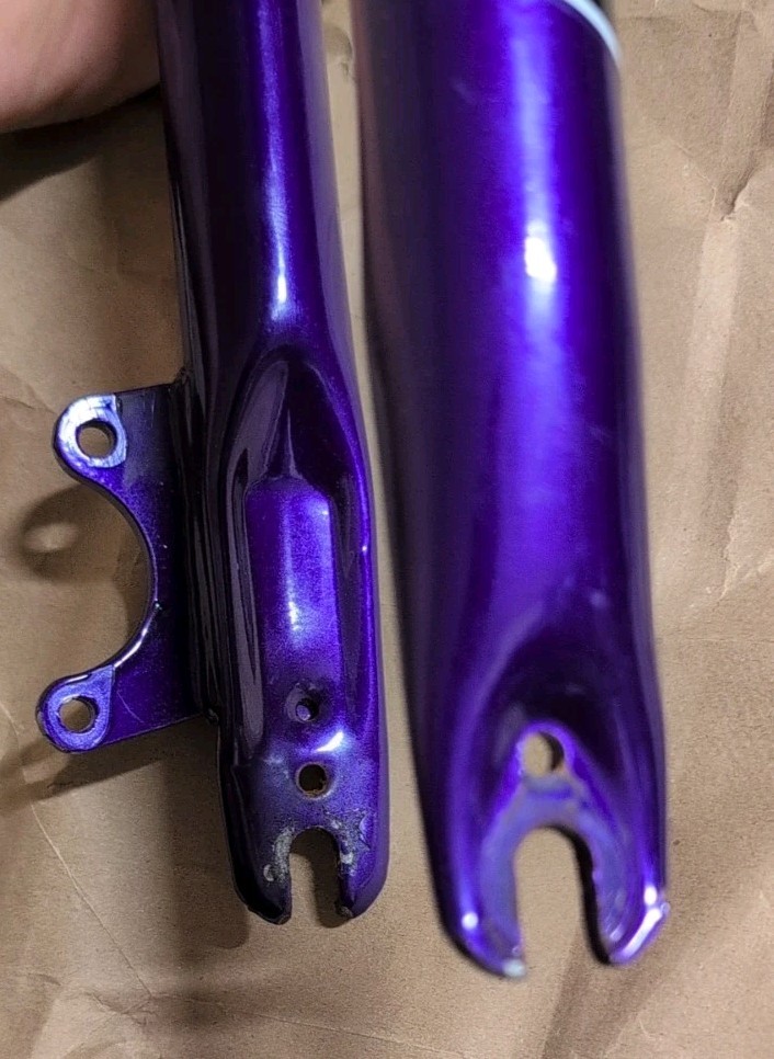Element Purple & Black All-Terrain MTB Suspension Forks For Mountain Bikes 26