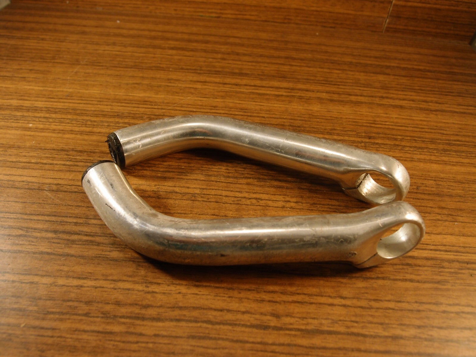 1990’s MTB silver bar ends Marin & plugs Marin 22.2 mm