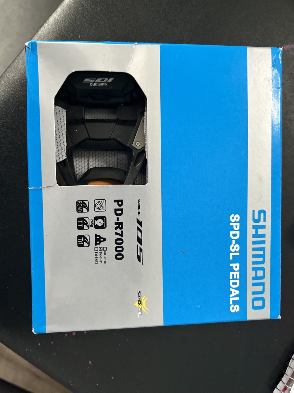 Shimano SPD-SL PD-R7000 Open Road Bike Pedals