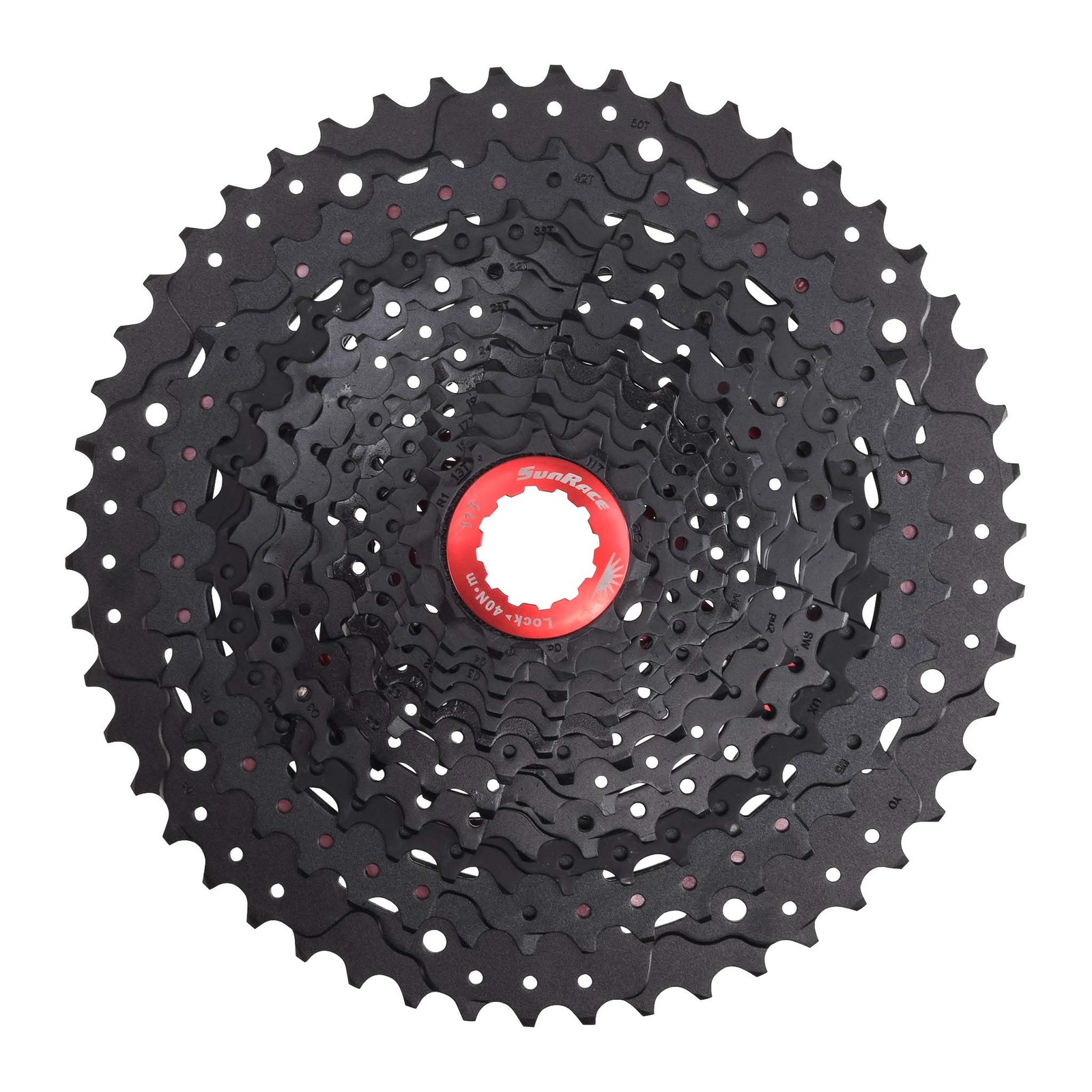 SUNRACE Mixte 305752095 Box 12V 10 50 Schwarz, Noir, Taille unique EU 12 speed B