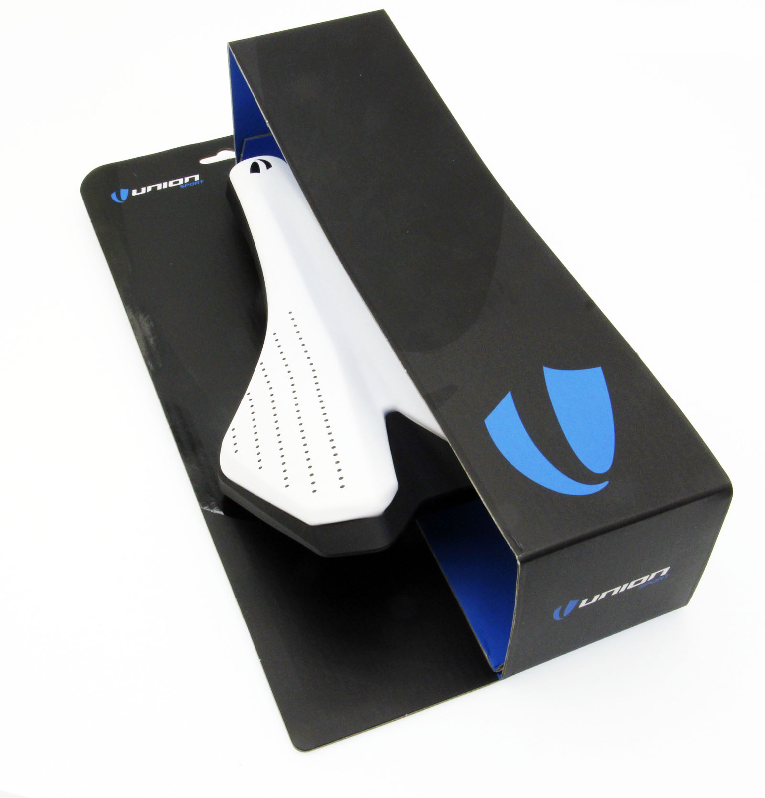 Union Sport Mosselle Road MTB eBike Biking Ti Saddle Titanium-Rail Seat White