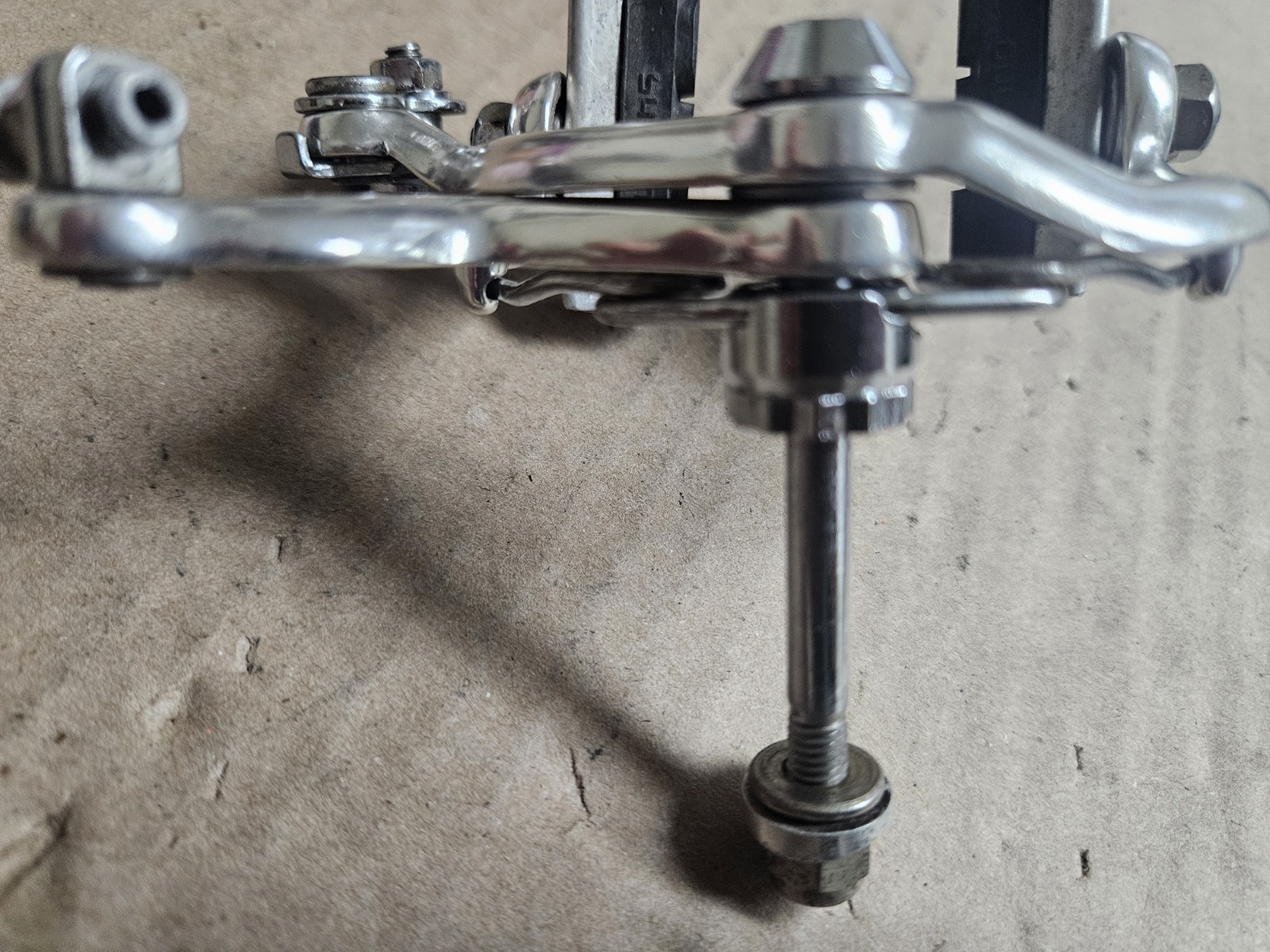 Vintage Shimano 600EX BR-6200 Arabesque Caliper Brakeset, single pivot, nutted