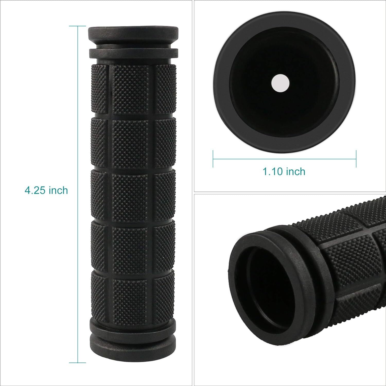 【40% Off】1Pair Kids Bike Handle Grips Non-Slip Rubber Bicycle Handlebar Grip
