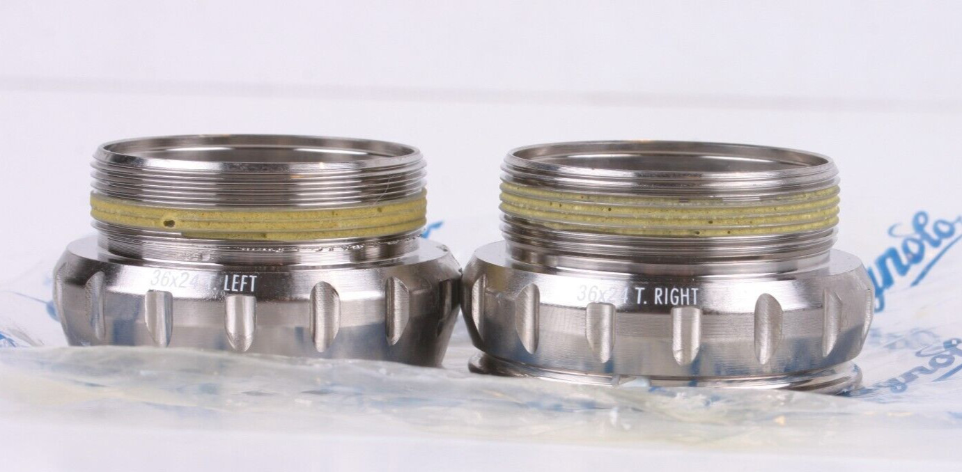NOS Campagnolo Record Ultra Torque ITALIAN THREAD BB OC7IREI NO CLIP/WASHER