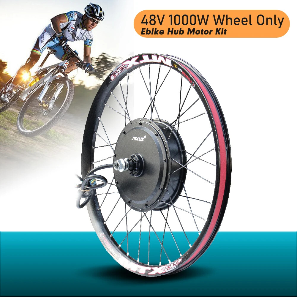 48V 1000W Brushless Gearless Front/Rear Hub Motor for Mountain Electric Bicycle