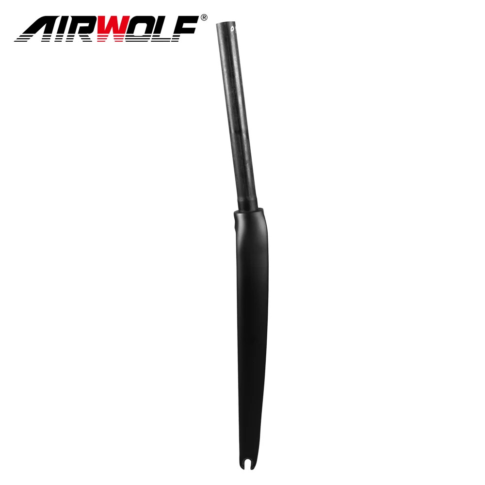 700C Carbon Road Bike Fork V Brake Quick Release 100*9mm Straight Rigid Frok