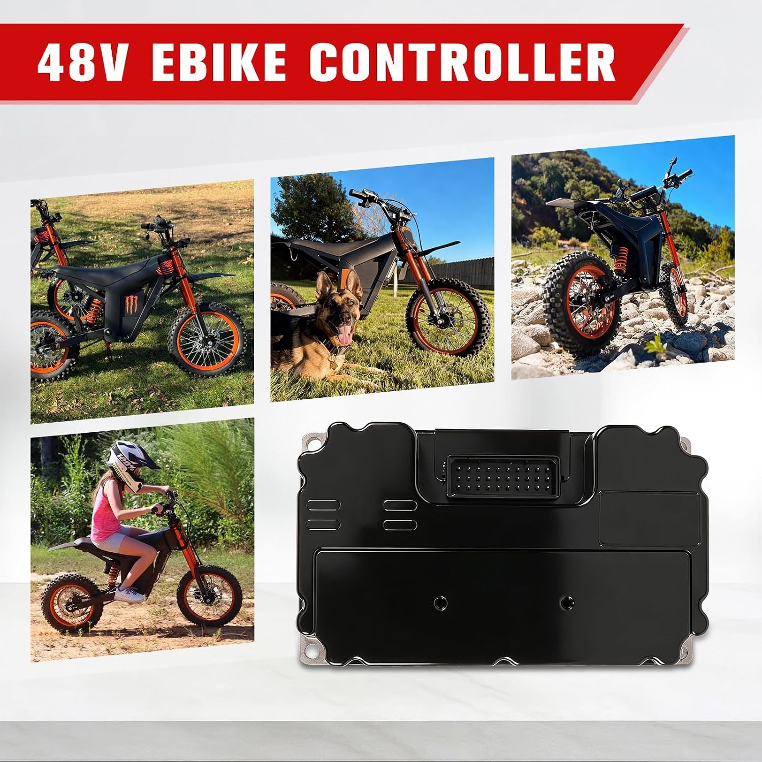 48V Ebike Controller Compatible Tuttio Tutti Soleil 01 M Button