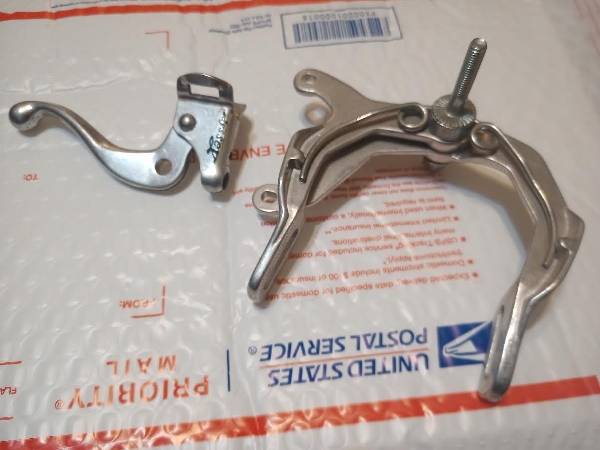 Odyssey 1999 bmx rear brake set no hardware.
