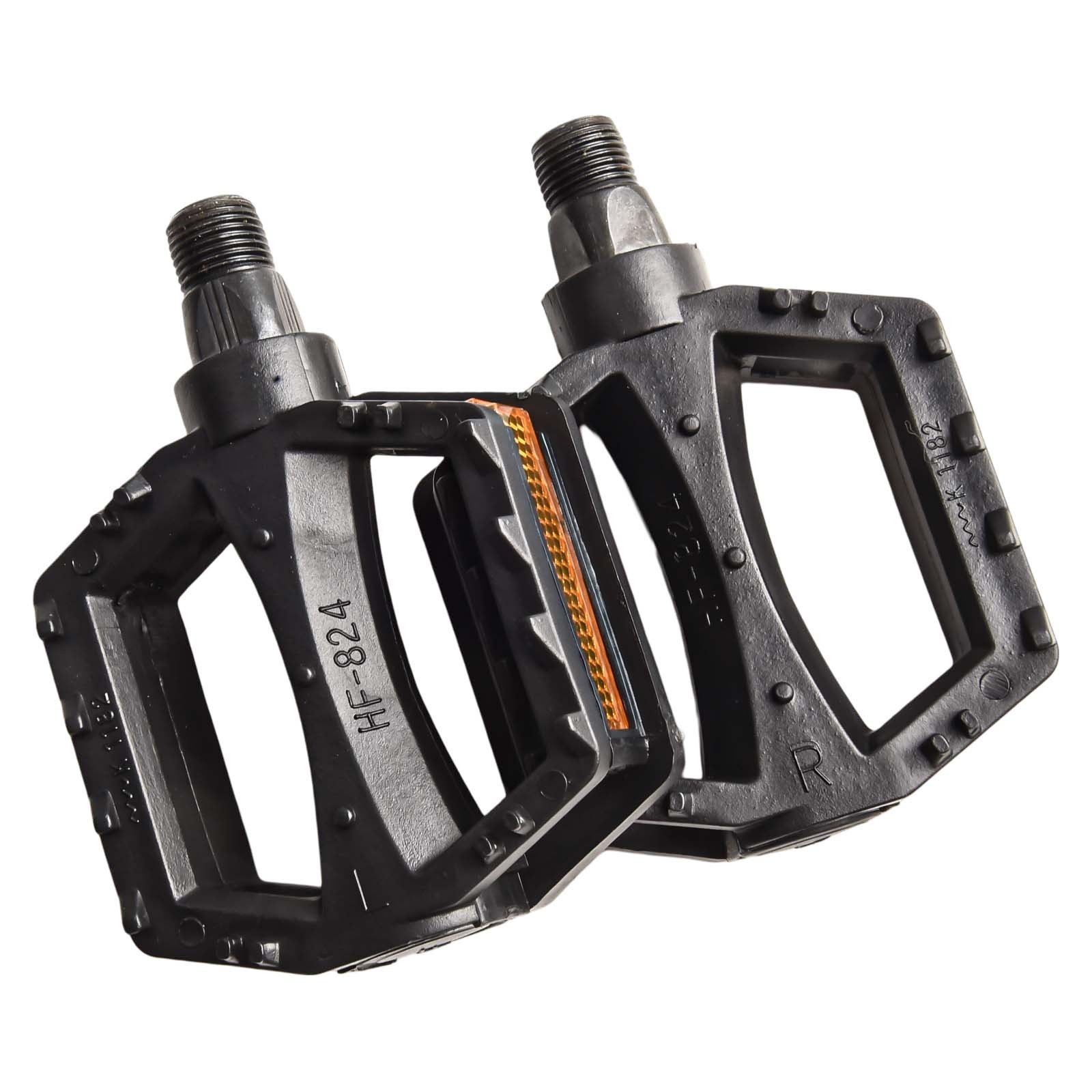 Upgraded Reflective Kids Bike Pedals Improved Strength Larger Foot touch Area