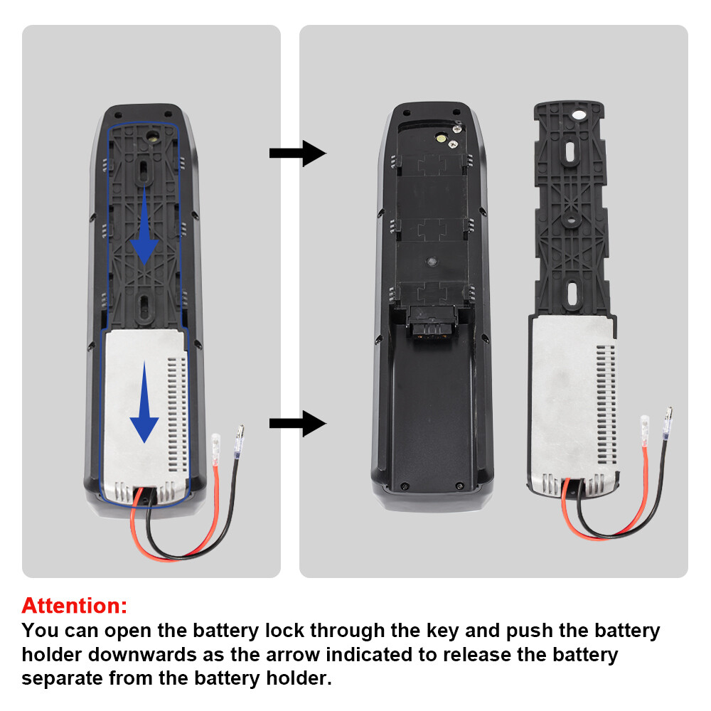 52V 48V 36V 13Ah 15Ah 17Ah 20Ah Hailong Lithium Ebike Battery 250W-1500W E BIKES